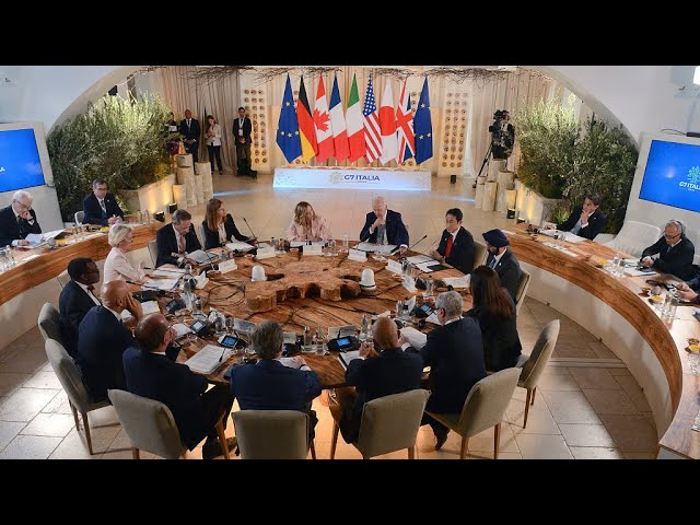 ⁣Sommet du G7 : Les dirigeants doivent discuter du conflit en Ukraine