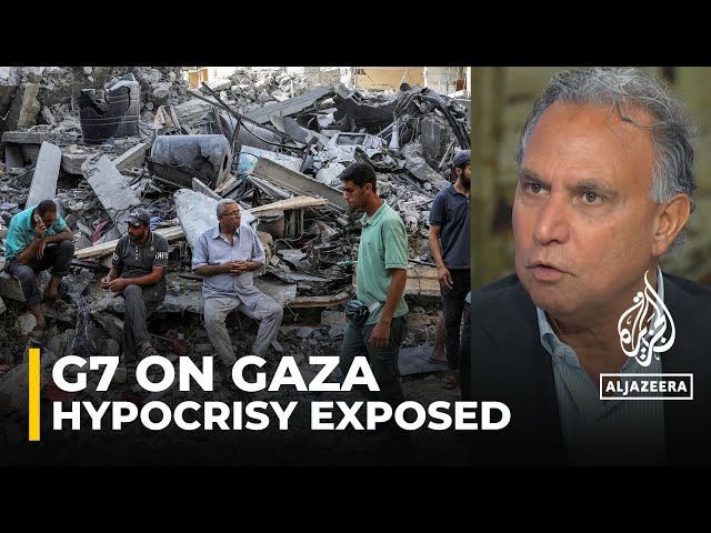 ⁣G7 failed Gaza moral test, exposing hypocrisy and double standards: Marwan Bishara