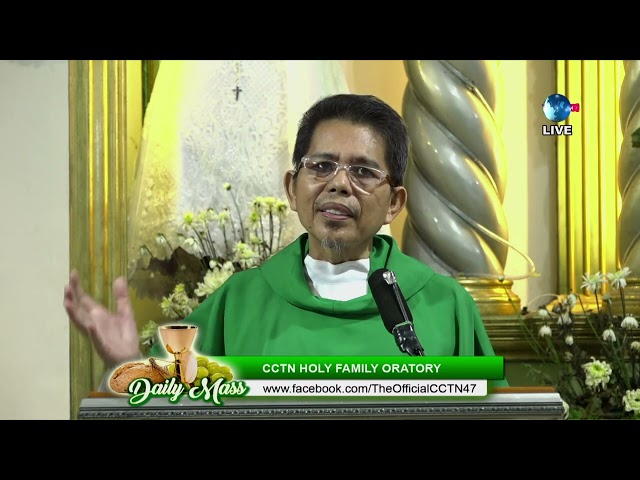⁣14 JUNE 2024 -  HOMILY by Rev.  Fr.  Jose Adonis Aquino