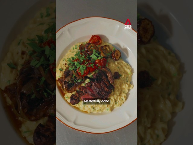 ⁣Instant noodle dish by Summer Hill's Chef Anthony Yeoh