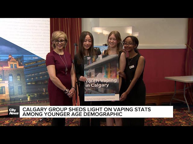 ⁣Calgary group sheds light on vaping stats among youth