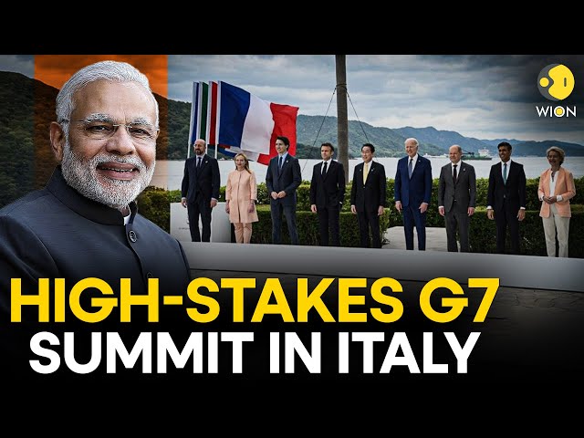 ⁣G7 Summit 2024 Italy LIVE: G7 agrees on loan deal to support Ukraine with Russian assets | WION LIVE