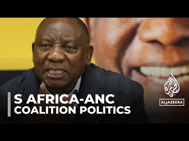 ⁣South Africa’s ANC wants a national unity government