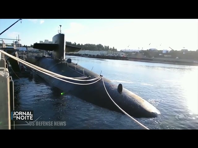 ⁣EUA acionam submarino nuclear em resposta à Rússia em Cuba