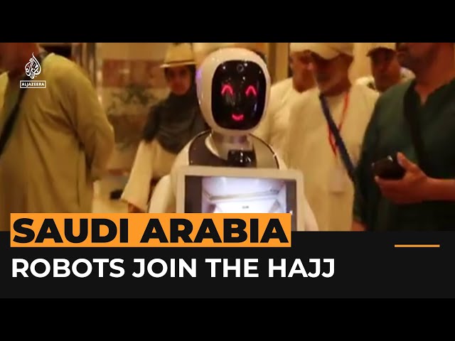 ⁣Saudi robots join millions for the Hajj | Al Jazeera Newsfeed