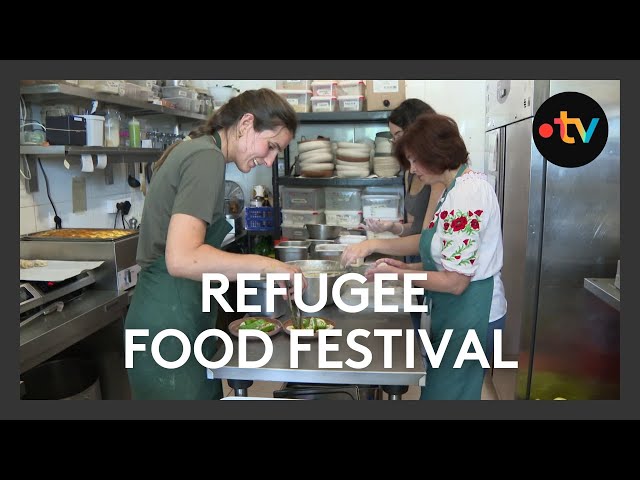 ⁣Refugee Food festival pour célébrer la diversité culinaire