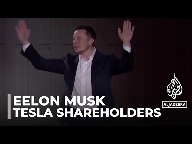 ⁣Elon Musk's pay day: Tesla shareholders approve $54 billion package