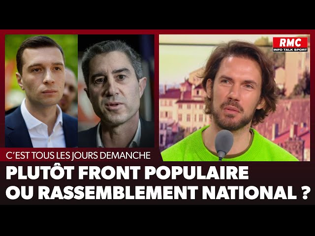 ⁣Arnaud Demanche : Plutôt Front Populaire ou Rassemblement National ?