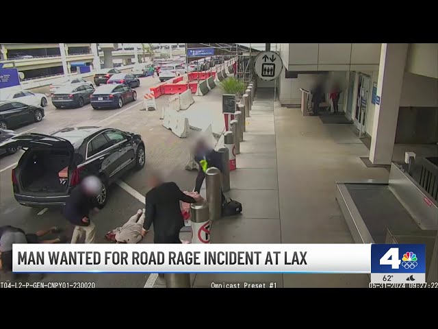 ⁣Road rage fight leads to assault of innocent bystander at LAX