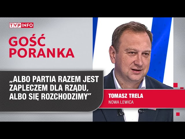 ⁣Tomasz Trela: albo partia Razem jest zapleczem dla rządu albo się rozchodzimy