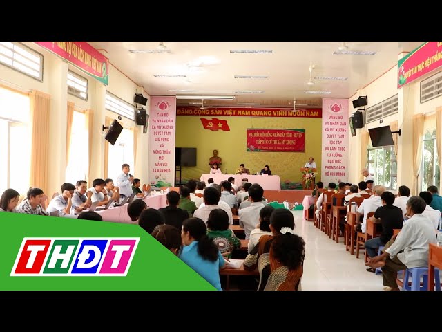 ⁣Đại biểu HĐND tỉnh Đồng Tháp tiếp xúc cử tri | THDT