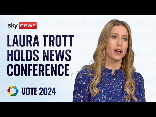 ⁣Conservatives' Laura Trott on YouGov poll, Labour's manifesto and tax