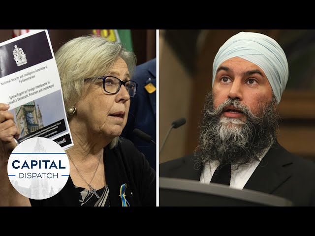 ⁣Foreign inference: Dueling statements from Singh and May raise new questions | CAPITAL DISPATCH