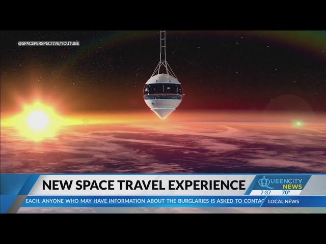 ⁣New space travel experience being offered