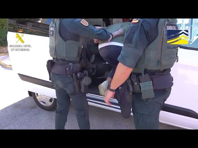 ⁣8 Tonnen Kokain: Guardia Civil zerschlägt eines der größten Kokainkartelle Europas