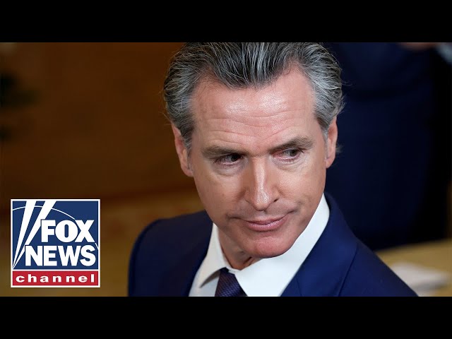 ⁣Newsom ROASTED for fabricated claim on National Guard at border