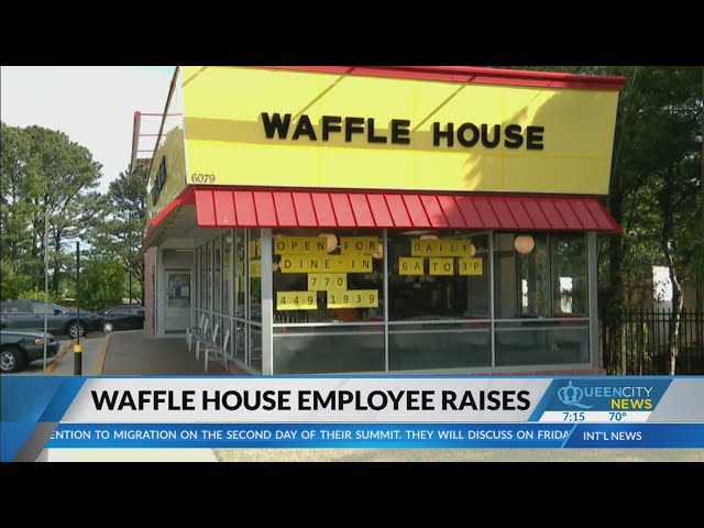 ⁣Waffle House employees get pay raise