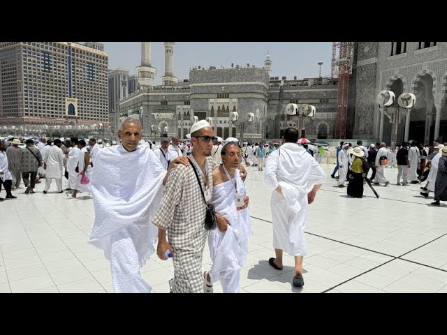 ⁣Millones de musulmanes inician oficialmente la peregrinación a La Meca