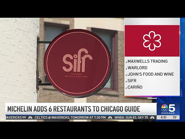 ⁣6 new Chicago restaurants added to Michelin Guide in 2024