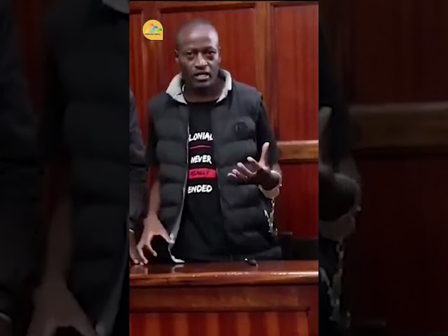 ⁣"My friends we Cannot continue like this, the only way is to Resist." Activist Julius Kama