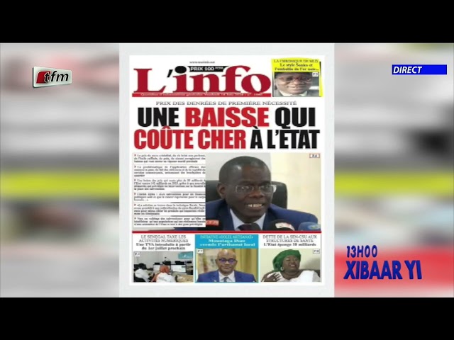 ⁣Revue de Presse du 14 Juin 2024 présenté par Mamadou Mouhamed Ndiaye