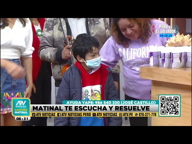 ⁣Familia de niño ‘piel de mariposa’ recibe sorpresa en ‘ATV Noticias Edición Matinal’