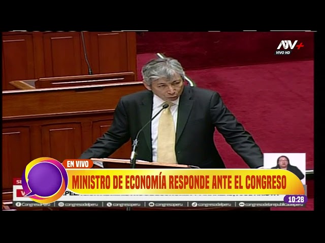 ⁣José Arista: Congreso interpela a ministro de Economía y Finanzas