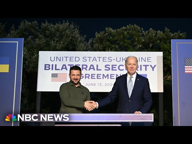 ⁣What Biden hopes to achieve with the Ukraine security deal