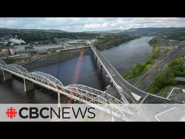 ⁣New bridge between N.B. and Maine now open