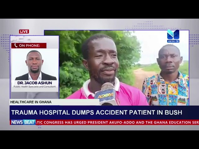 ⁣Dr.Jecob Ashun Speaks On Abandoned Patient