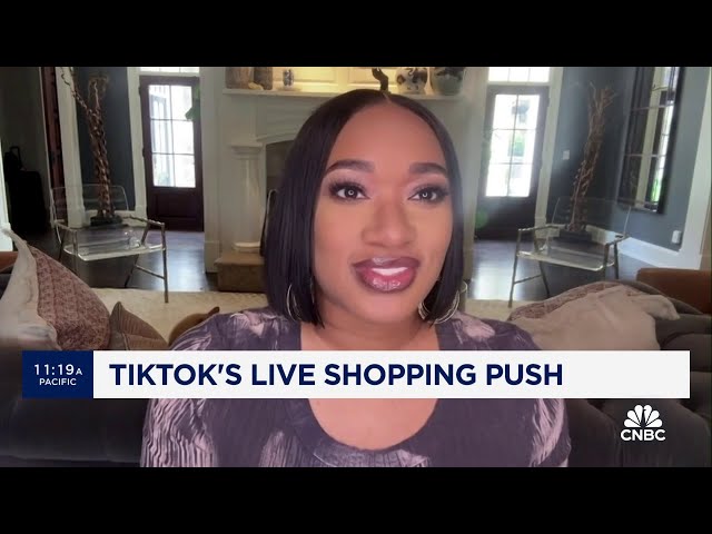 ⁣TikTok users find a windfall in live shopping push