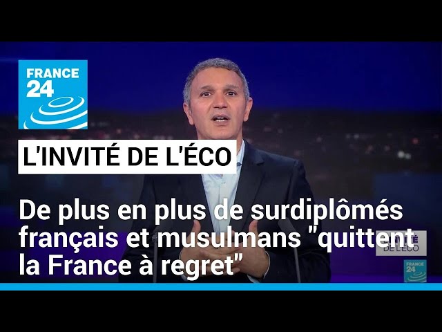 ⁣De plus en plus de surdiplômés français et musulmans "quittent la France à regret" • FRANC