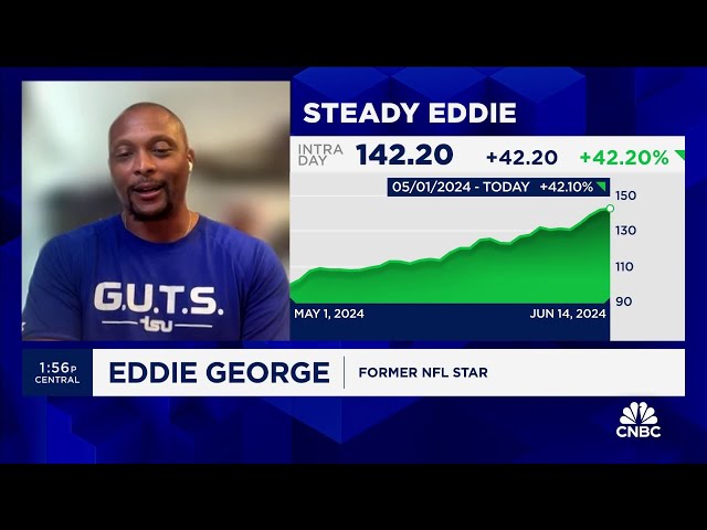 ⁣Stock Draft 2024: Former NFL star Eddie George leads competition