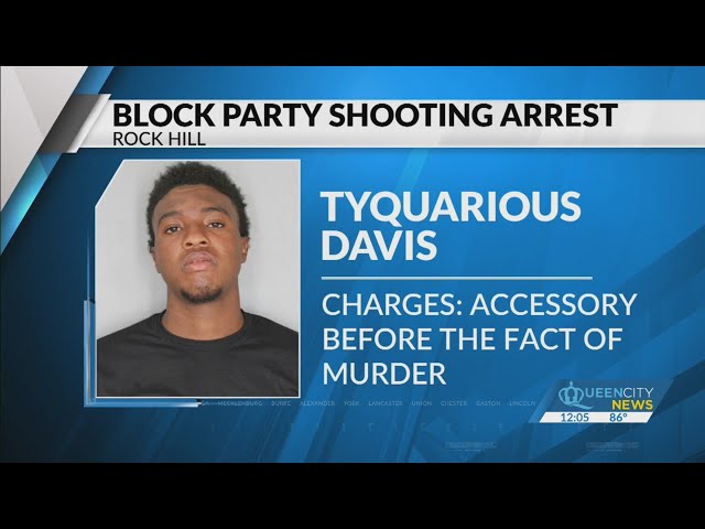 ⁣3rd suspect arrested in deadly block party shooting