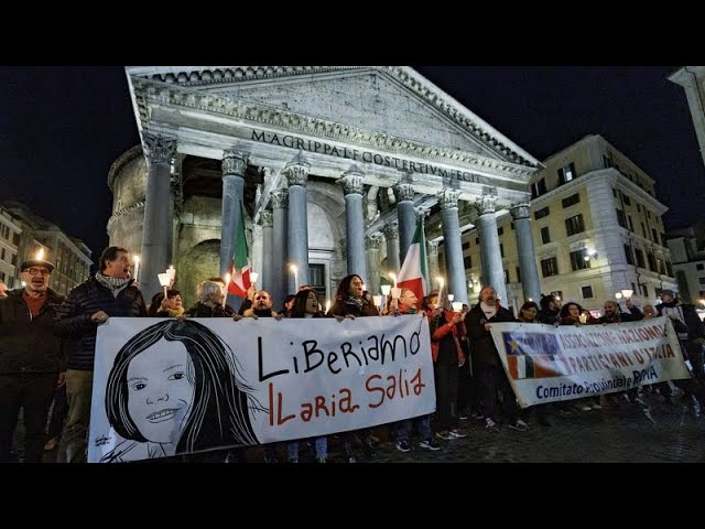 ⁣La activista italiana Ilaria Salis es liberada en Hungría tras ganar un escaño de eurodiputada