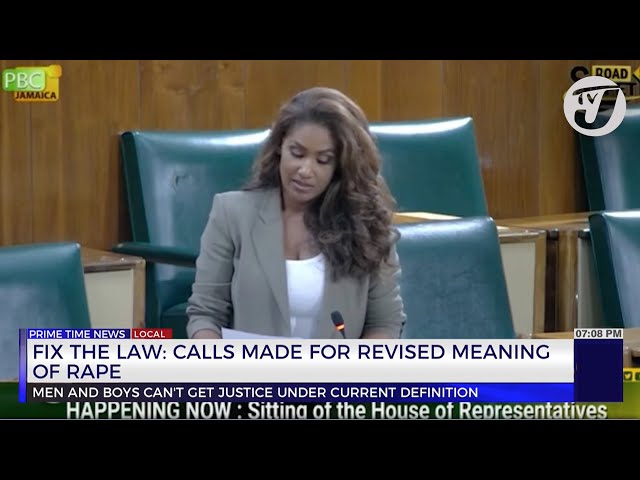 ⁣Fix the Law: Calls made for Revised Meaning of Rape | TVJ News