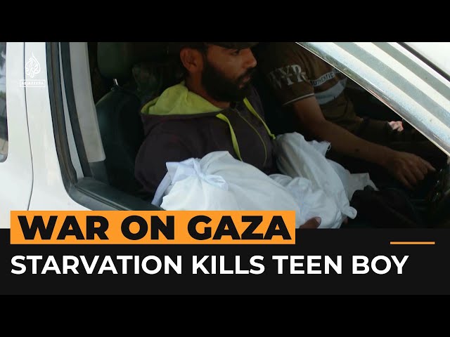 ⁣Palestinian teen dies from starvation | Al Jazeera Newsfeed