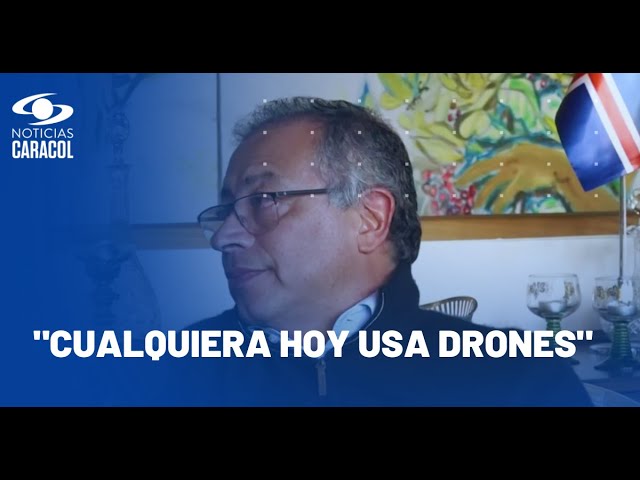 ⁣Petro habla de drones usados por disidencias: ¿un gran peligro para Colombia?