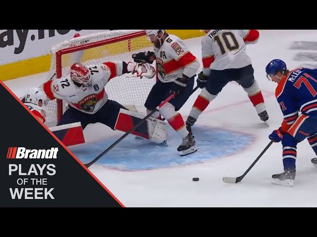 ⁣Bobrovsky A Man On Fire, Plays Game 3 Hero Against McLeod & Oilers | NHL Plays Of The Week