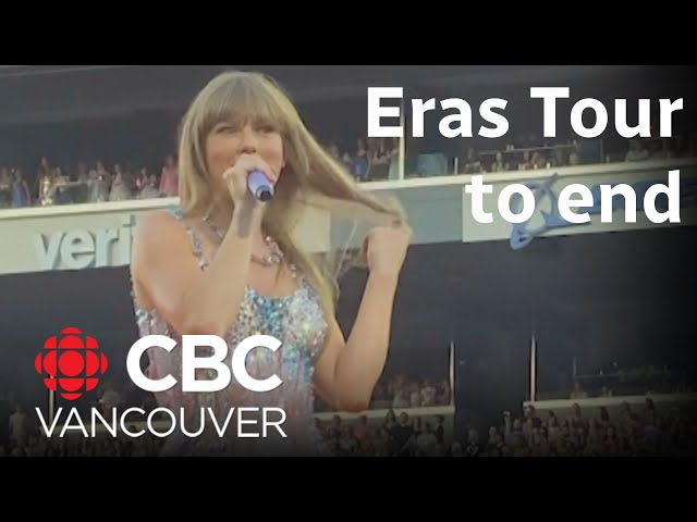 ⁣Taylor Swift to end Eras Tour — with final shows slated for Vancouver