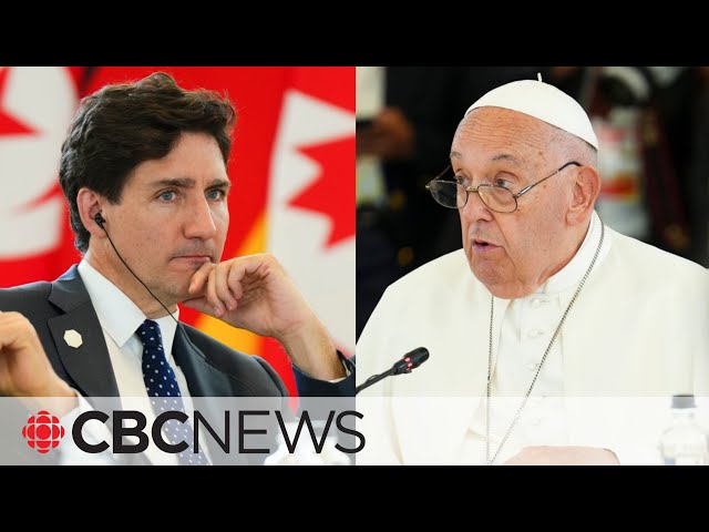 ⁣Pope warned of AI threat at G7 summit, met with Trudeau