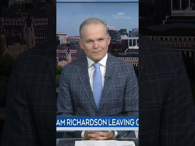 ⁣Graham Richardson stepping away from CTV News Ottawa