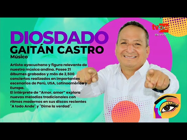 ⁣Miradas: Diosdado Gaitán Castro (14/06/2024) | TVPerú