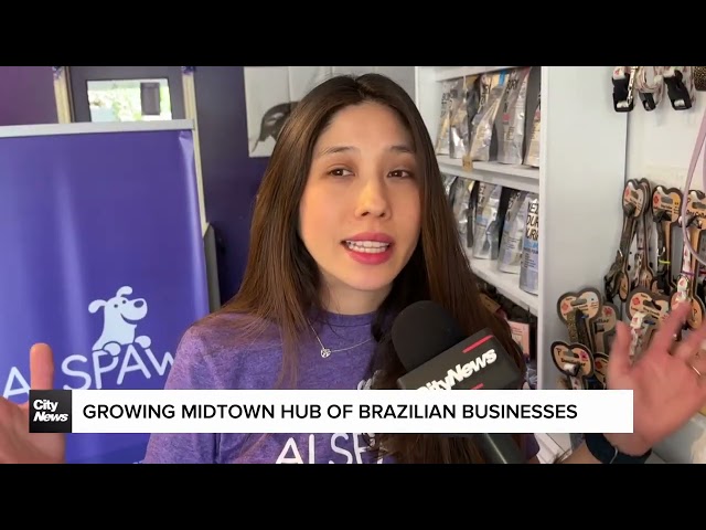 ⁣Brazilian community growing in midtown Toronto
