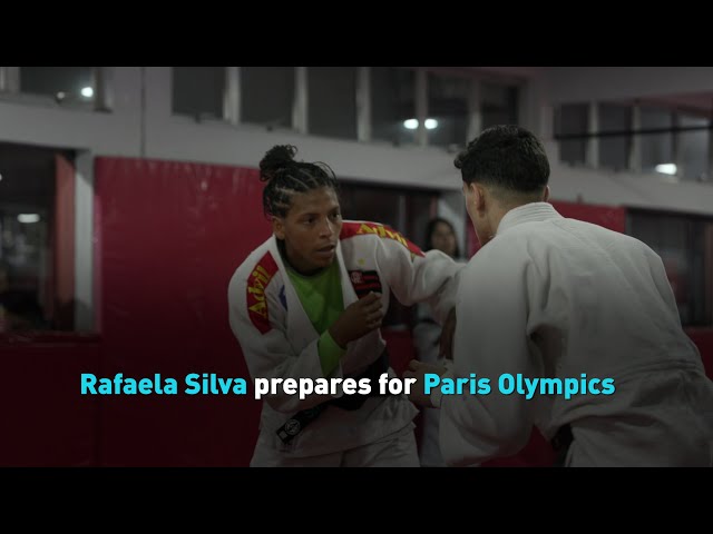 ⁣Rafaela Silva prepares for Paris Olympics
