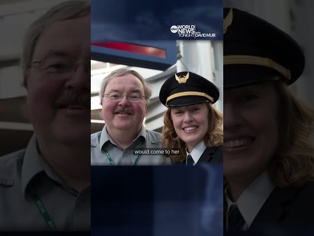 ⁣Surprise moment between pilot daughter and father at airport terminal leaves entire gate cheering