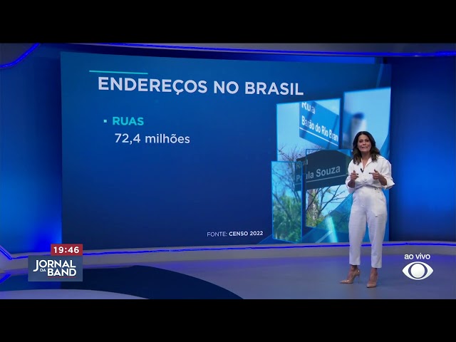 ⁣Brasil tem 24,4 milhões de endereços que não possuem número