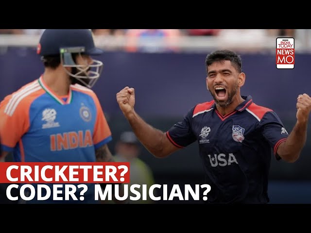 ⁣T20 World Cup: Who Is Saurabh Netravalkar Codes Who Codes By Day And Bowls Out Giants By Night?