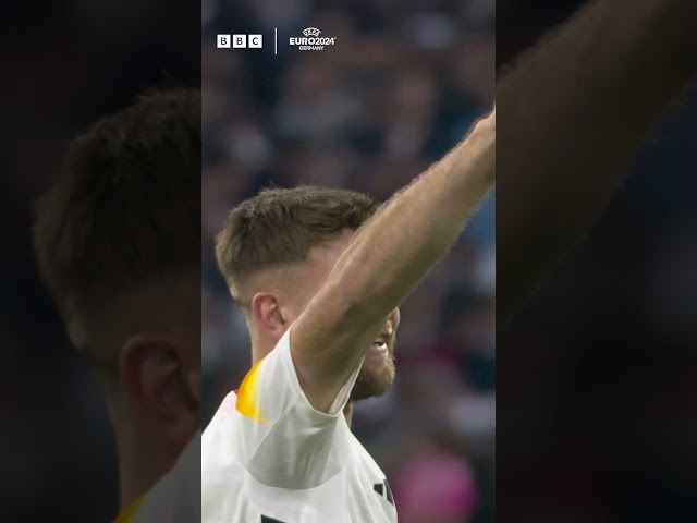⁣This angle ‍ Unstoppable from Niclas Fullkrug! #Euro2024 #Football @BBCSport