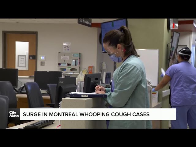 ⁣Surge in whooping cough cases in Montreal